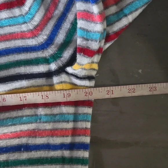 Talbots Striped Multicolor Sweater - Picture 7 of 7